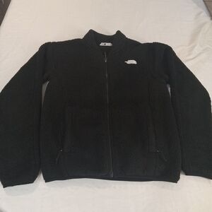 The North Face Women's Black Fleece Faux Fur Jacket Size XS